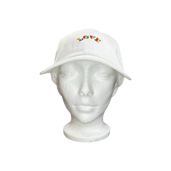 Wembley "Love" Rainbow Embroidered Adjustable Baseball Cap - Picture 4 of 12